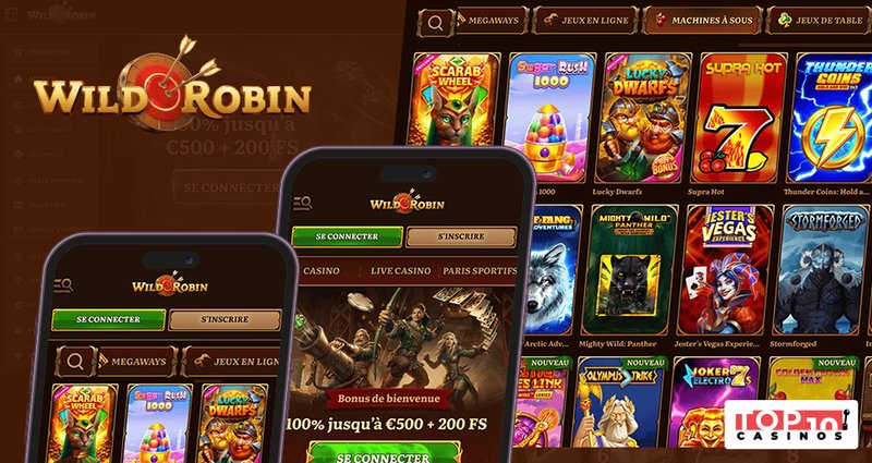 Image: Unlock Exclusive Bonuses and Thrilling Slots at Wildrobin Casino Today